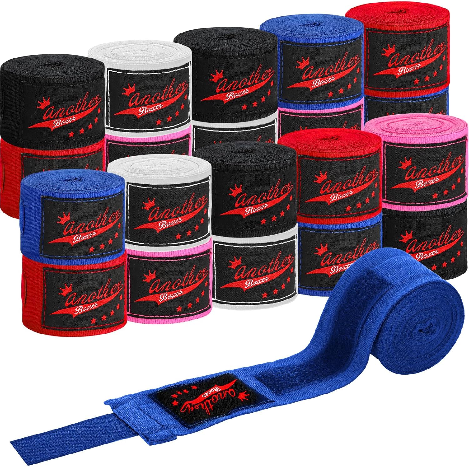 Boxing Hand Wraps — 180" Elastic (per pair)