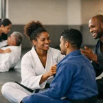 Jiu jitsu for beginners class at Edson Breedy Athletics
