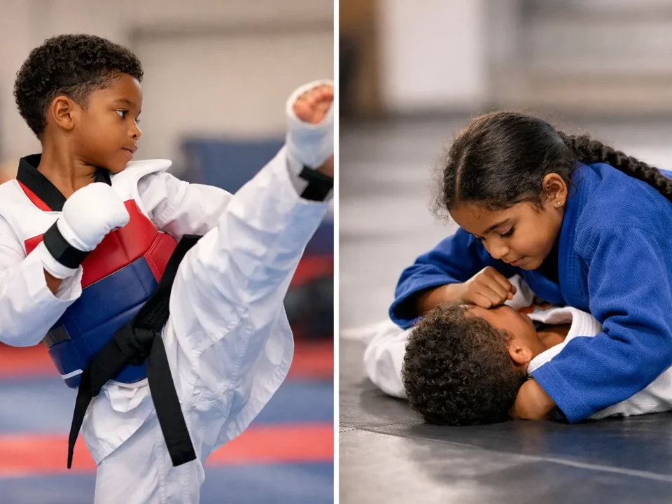 Taekwondo vs Jiu Jitsu for Children Compared