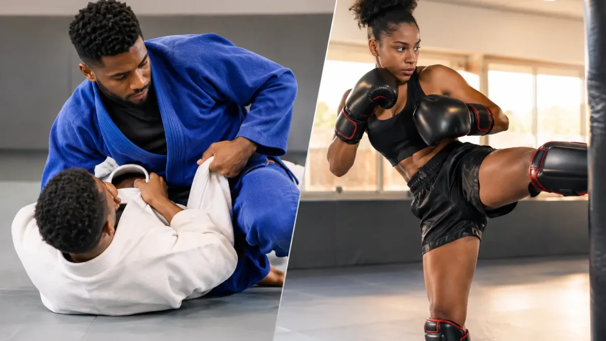 Jiu Jitsu Versus Kickboxing for Real Life