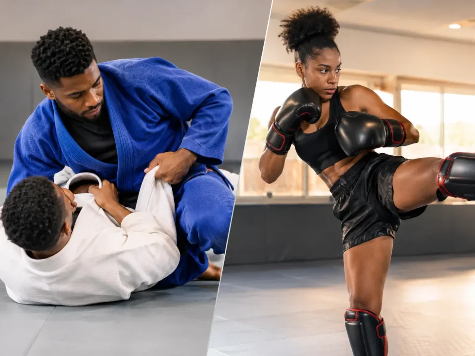 Jiu Jitsu Versus Kickboxing for Real Life